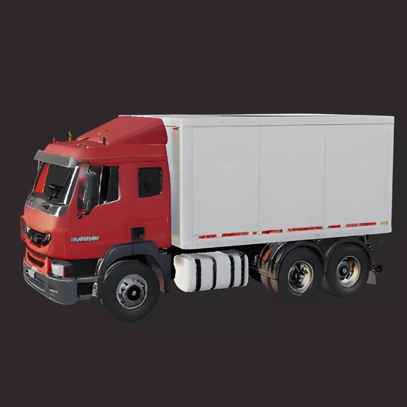 commerical big delivery truck