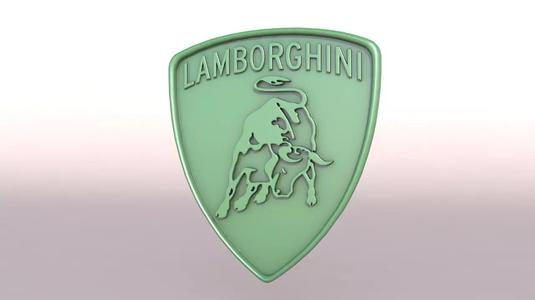 lamborgini logo for 3Dprint