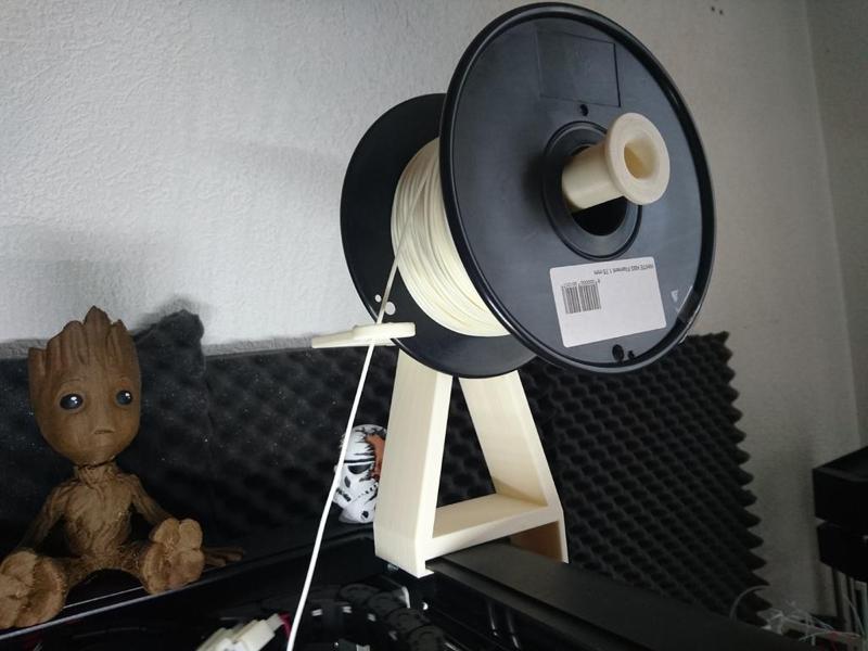 Top Spoolholder Createbot Max with Filamentguide