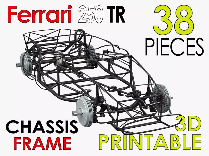 Chassis Frame - Ferrari 250 TR Testa Rossa Kit