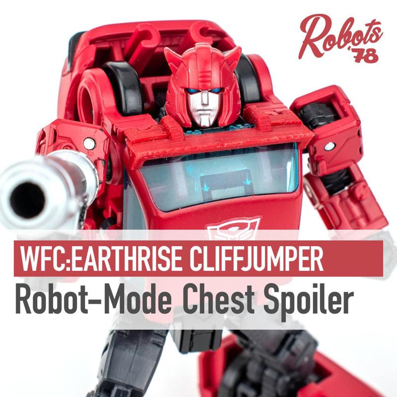 WFC:Earthrise Cliffjumper Chest Spoiler/Wing