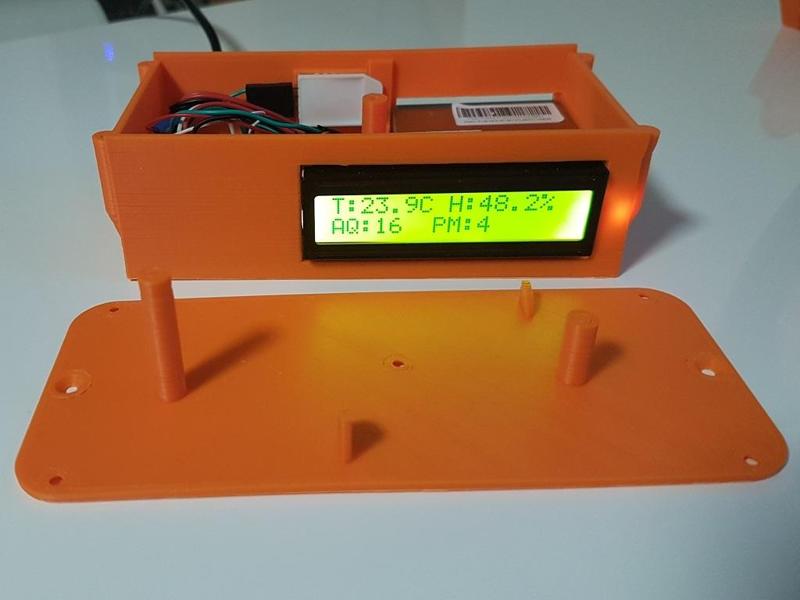 Online Particulate Matter Sensor (Temperature/Humidity as well)