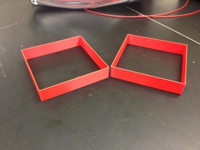 10cm x10cm plate isolator