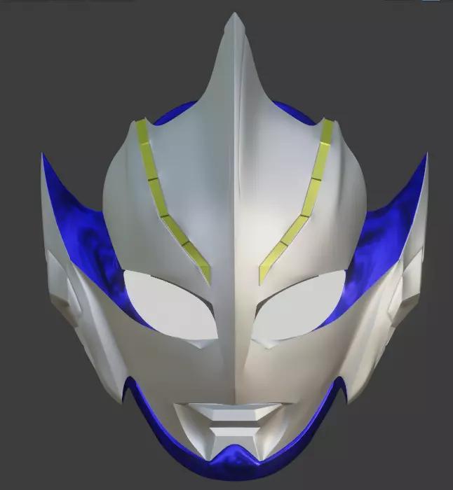 Ultraman Hikari 3D printable cosplay helmet