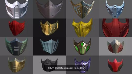 MK 11 Collection Masks