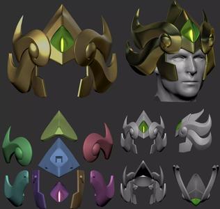 HI-DEF - HELMET SAINT SEIYA LEO AIOLIA - AIORIA DE LEO