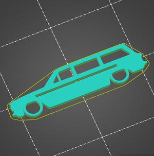 Chevrolet Corvair Wagon 1961 toothpaste squeezer