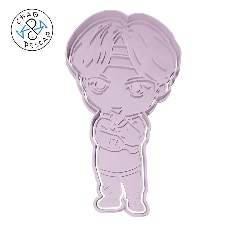 Jin - BTS - Cookie Cutter - Fondant