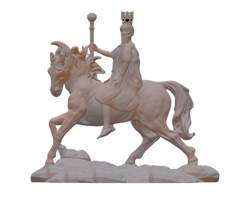 Jesus Returns on Horse