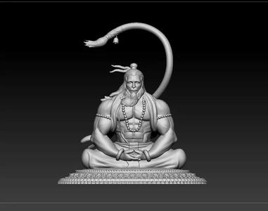 Hanuman 3D print model