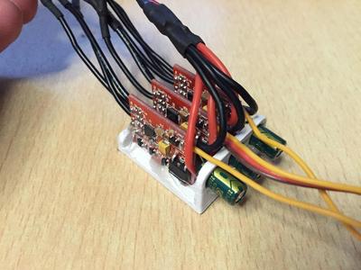 FC & ESC holder for EMaglio's Mini FPV Tricopter