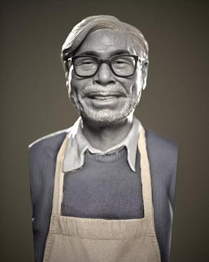 Hayao Miyazaki Spirited Away My Neighbor Totoro  bust