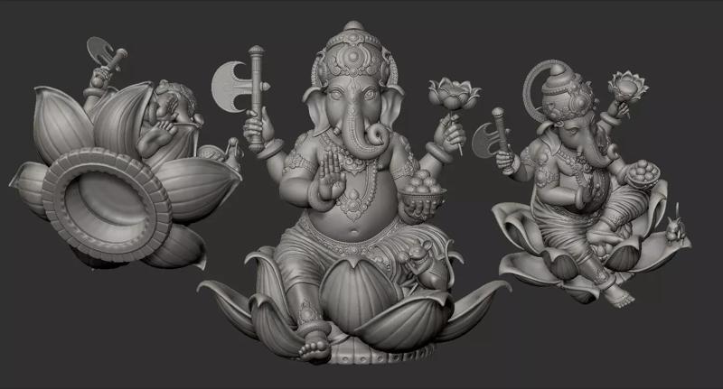 Ganesha - sitting pose