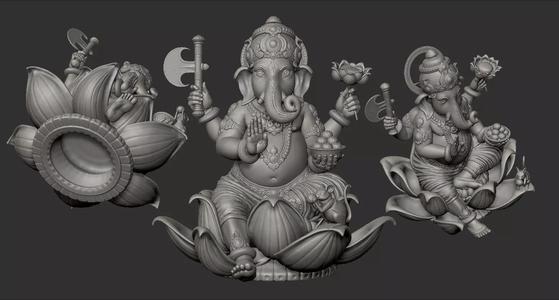 Ganesha - sitting pose