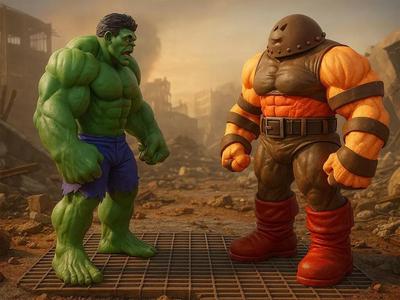 Hulk and Juggernaut