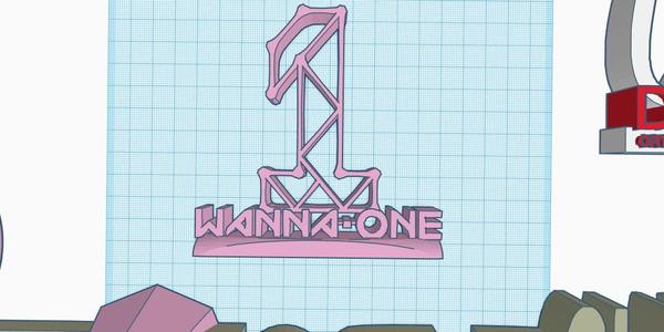 Wanna One Kpop Decor Logo Display Ornament
