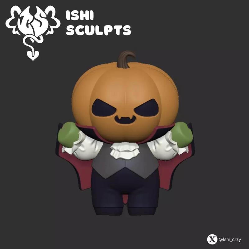 HALLOWEEN PUMPKINS Devious Vampire