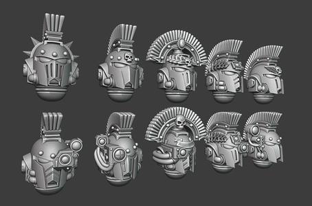 Greek Helmets - Veteran/Command Version