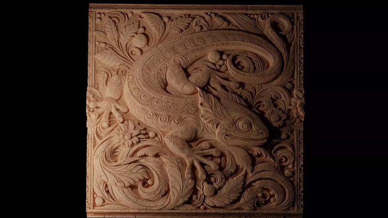 Salamander CNC 3d Print High Relief Sand Casting