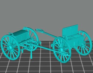 28mm ACW field artillery Limber