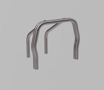 4x4 Double Tube Roll Bar 1:24 & 1:25 Scale