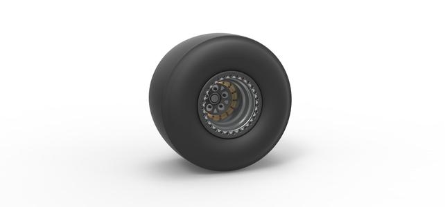 Rear wheel of Top fuel dragster Scale 1:25