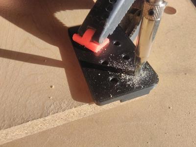 Drill Guide For V-Slot and T-Slot Jig Template
