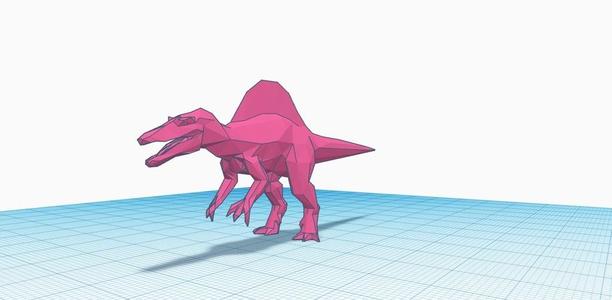 Low Polly Spinosaurus