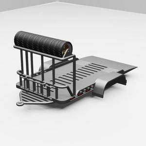Car Trailer V2 For Diecast 1/64 Scale
