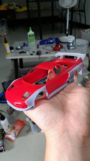 1/24 NSX tamiya spoiler