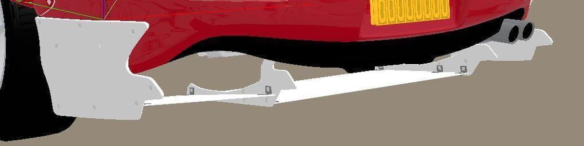 Rear Diffuser and Side Spats