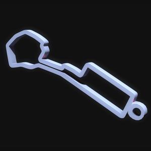 KEYCHAIN BAKU - FORMULA 1 - 2024