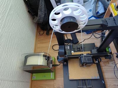 Filament guder for Print when filament is in dryer :)