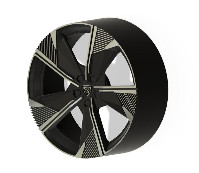 Peugeot 508 OEM wheels for scale model 1/18 1/24 etc.