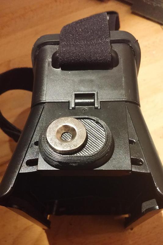 Google Cardboard Magnetic Switch for OpenDive.
