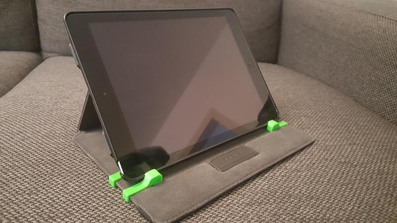 Ipad clamp for Targus cover