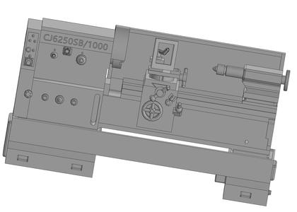 CJ6250SB/1000 lathe model