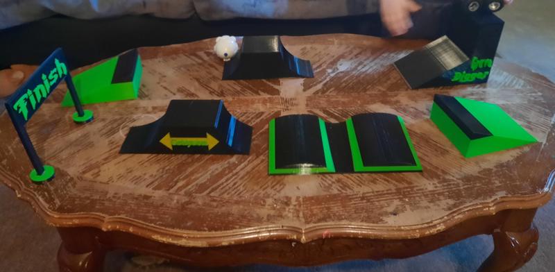 Monster truck ramp set