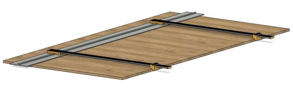Parallel Guides for DeWalt Track Saw
