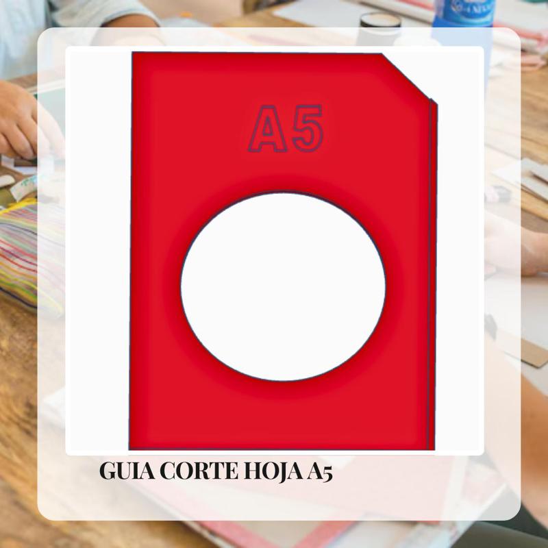 Cutting guide sheets a5,a6,a7 and a8