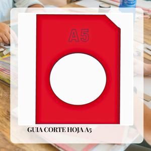 Cutting guide sheets a5,a6,a7 and a8