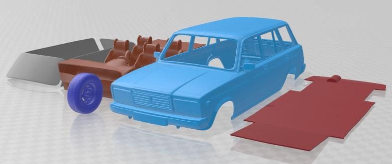 VAZ Lada Zhiguli 21041 2006 Printable Car