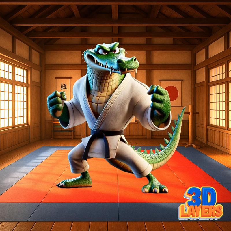 Crocodile Karate - Swamp Combat Master