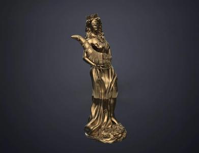 Statue of the Goddess of Fortune