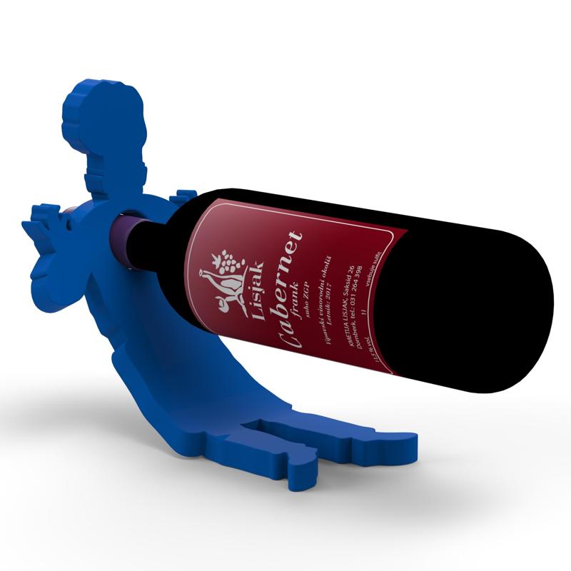 COOK, CHEF, CUISINIER, GOURMET, GIFT - BOTTLE HOLDER / WINE STAND