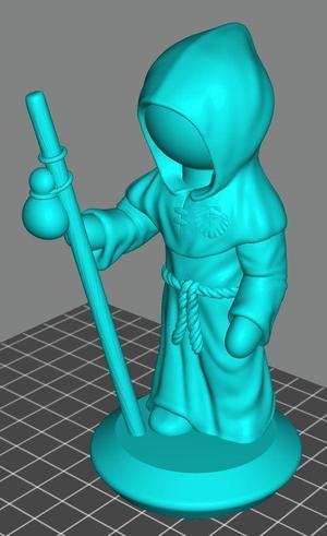 Pilgrim Monk - Camino de Santiago - St. James Way