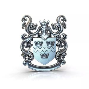 Coat of arms KNIGHT WITH CROWN