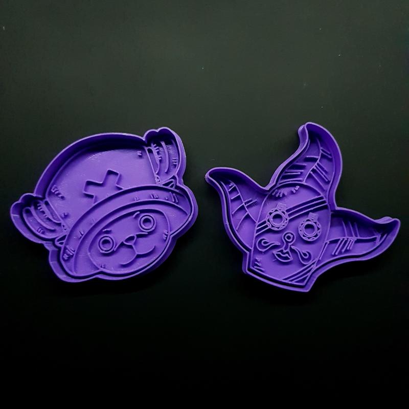 Tony Tony Chopper and Sogeking Cookie Cutter by Tony Tony Chopper and Sogeking from one piece