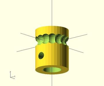 Mk8 gear model in STL and openscad