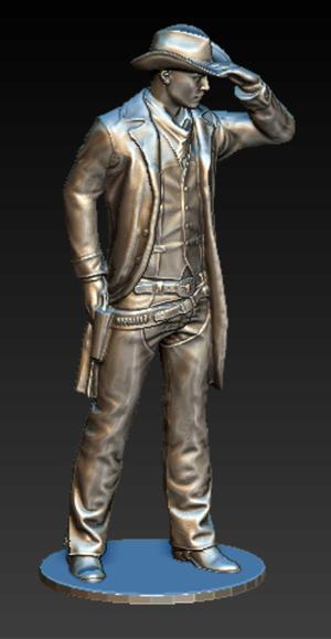 Action figure cowboy